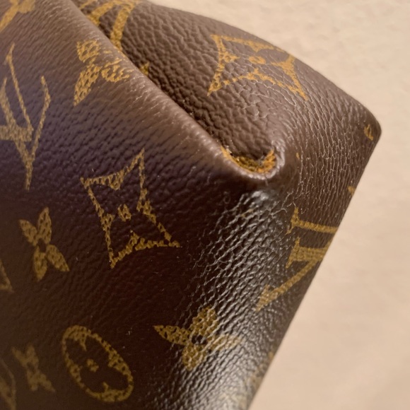 LOUIS VUITTON Monogram Pallas Crossbody Safran Authentic - Picture 12 of 12